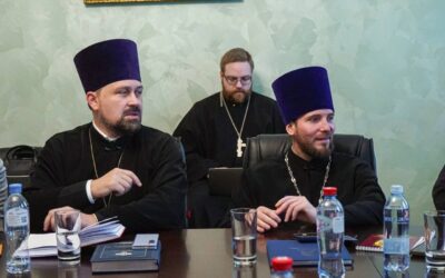 Совещание в Епархиальном управлении