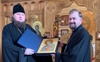 Визит ректора Санкт-Петербурсгкой Духовной Академии, епископа Силуана