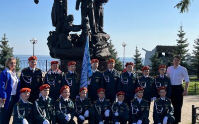 Торжественное посвящение в кадеты МЧС