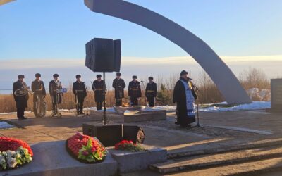 Поминальная лития по погибшим во время блокады Ленинграда